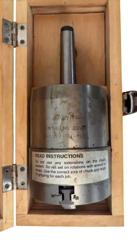 Photo 1 of $250 3 1/4” BISON 3-JAW SELF-CENTERING ROTATING CHUCK