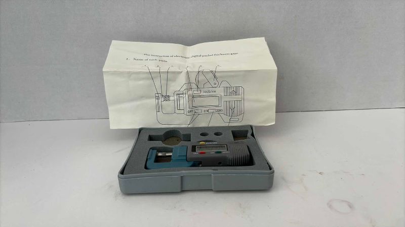 Photo 1 of ELECTRONIC DIGITAL THICKNESS GAUGE