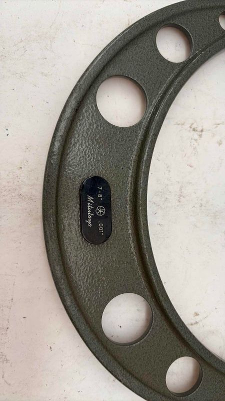 Photo 1 of  MITUTOYO OUTSIDE MICROMETER 7-8”