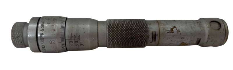Photo 1 of BROWN & SHARPE INSIDE BORE MICROMETER .800-1.000