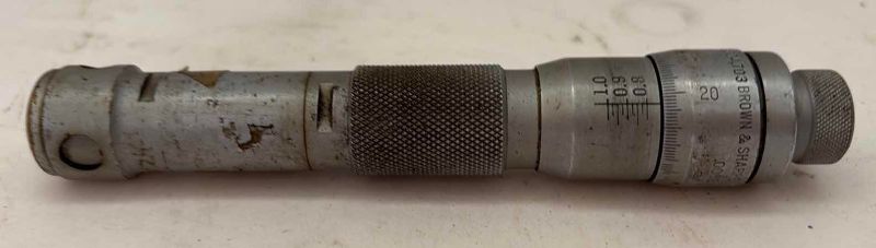 Photo 1 of BROWN & SHARPE INSIDE BORE MICROMETER .800-1.000