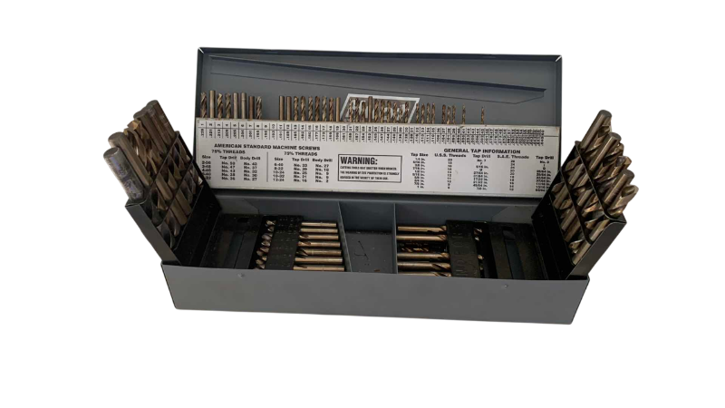 Photo 1 of HUOT DRILL BITS WITH METAL CASE