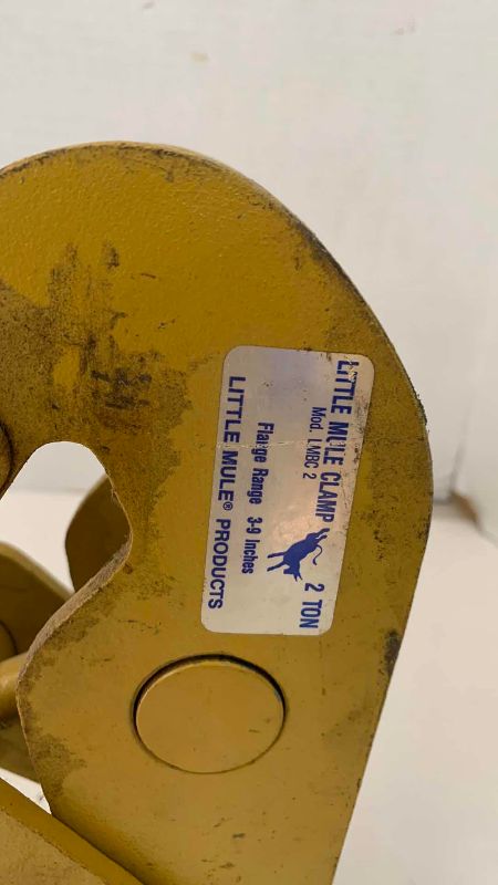 Photo 1 of LITTLE MULE 2-TON BEAM CLAMP