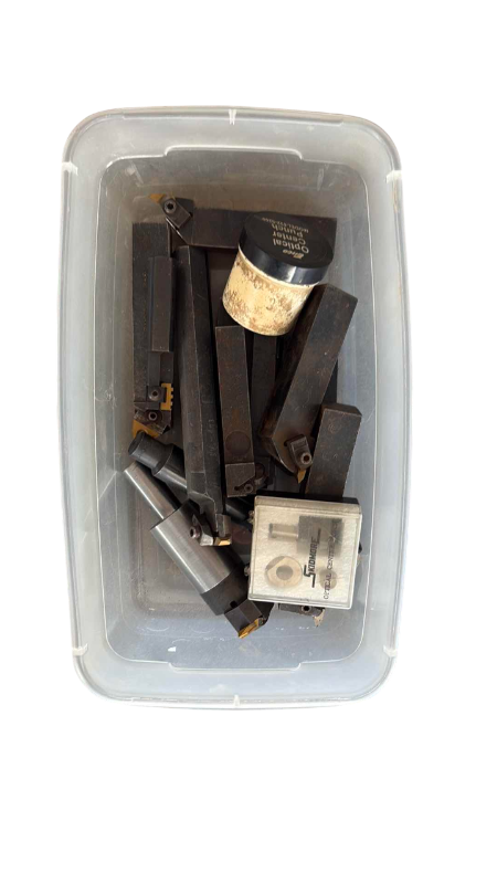 Photo 1 of ASSORTED LATHE CUTTING TOOLS