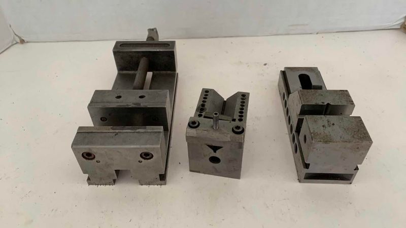 Photo 1 of 3 ADJUSTABLE MACHINIST VICES