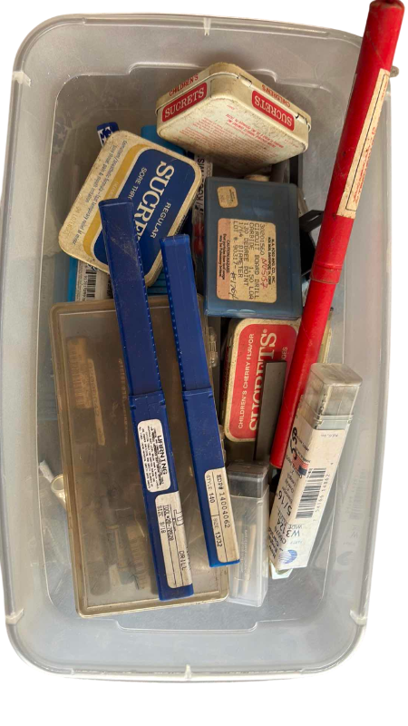 Photo 1 of ASSORTED CARBIDE TIPPED DRILL BITS