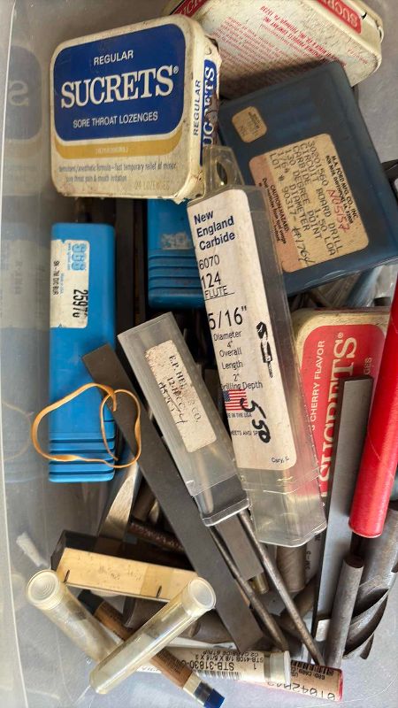 Photo 1 of ASSORTED CARBIDE TIPPED DRILL BITS