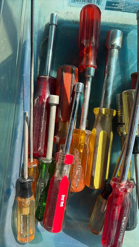 Photo 1 of ASSORTED SCREW DRIVERS