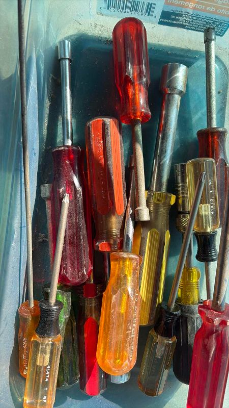 Photo 1 of ASSORTED SCREW DRIVERS