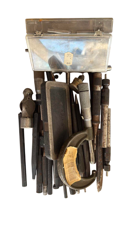 Photo 1 of ASSORTED MEASURING MECHANIST TOOLS