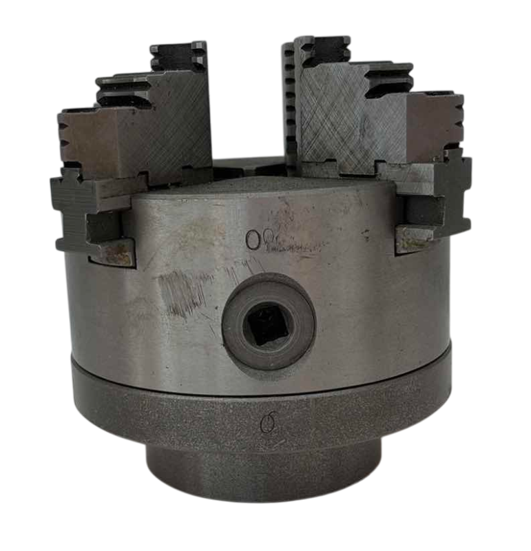 Photo 1 of BISON 4-JAW SELF CENTERING LATHE CHUCK