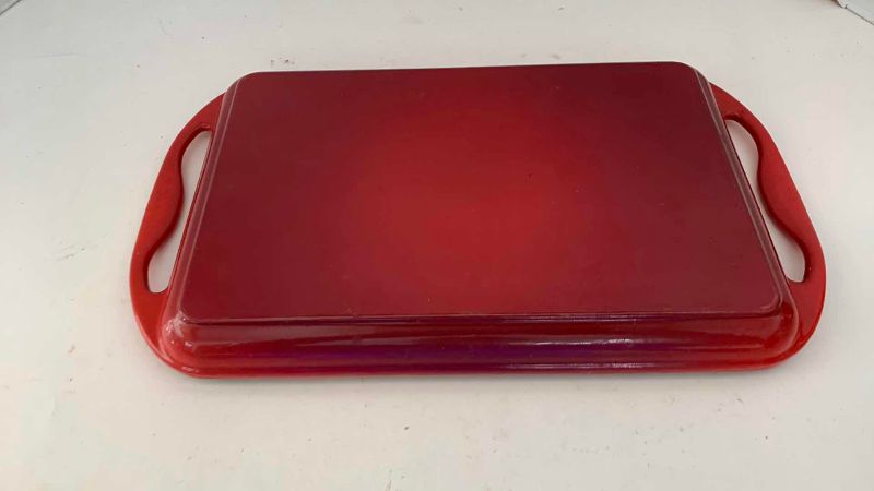 Photo 1 of 15” LE CREUSET CAST IRON SKINNY GRILL