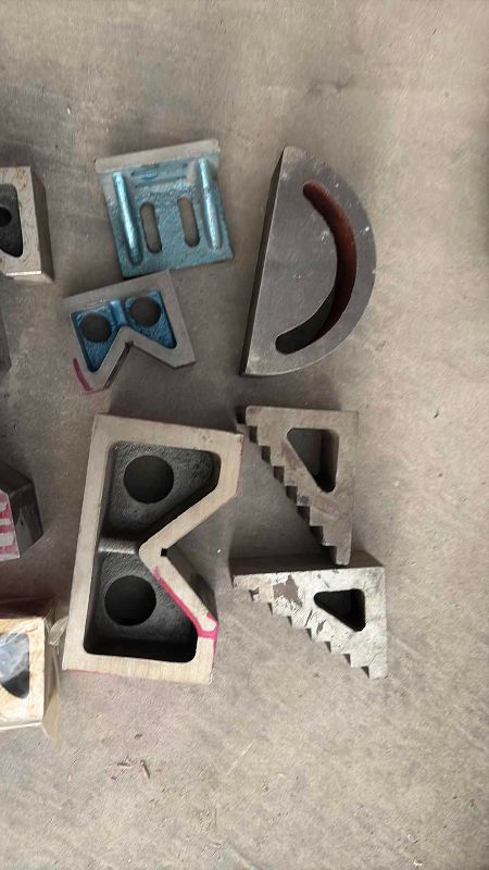 Photo 1 of 9 CAST IRON BLOCKS