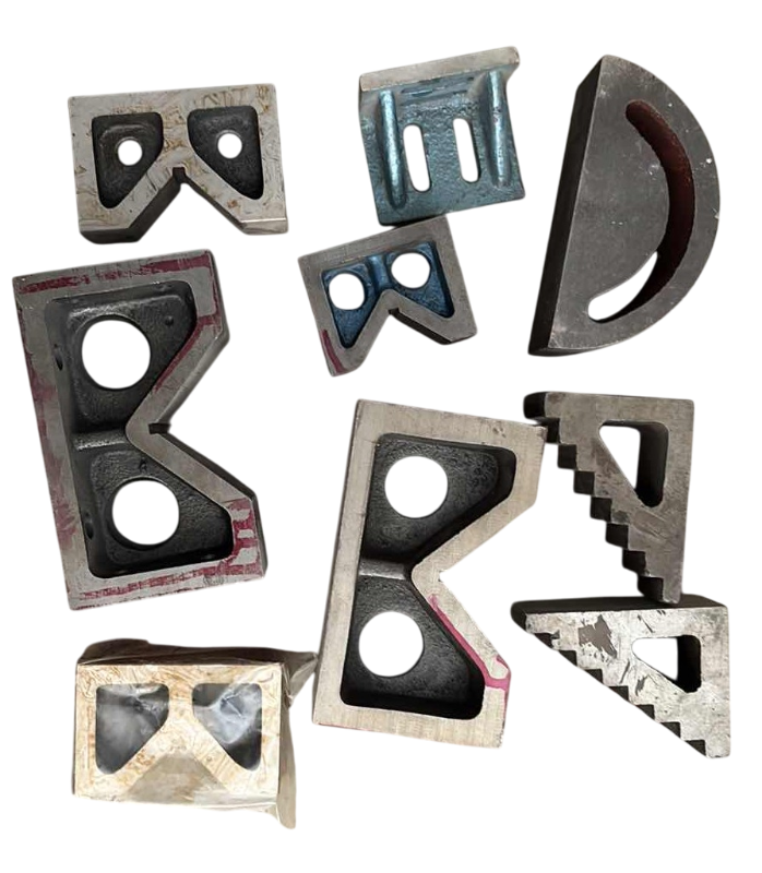 Photo 1 of 9 CAST IRON BLOCKS