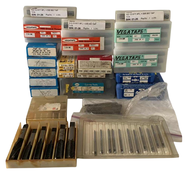 Photo 1 of ASSORTED SIZES AND TYPES OF TAPS