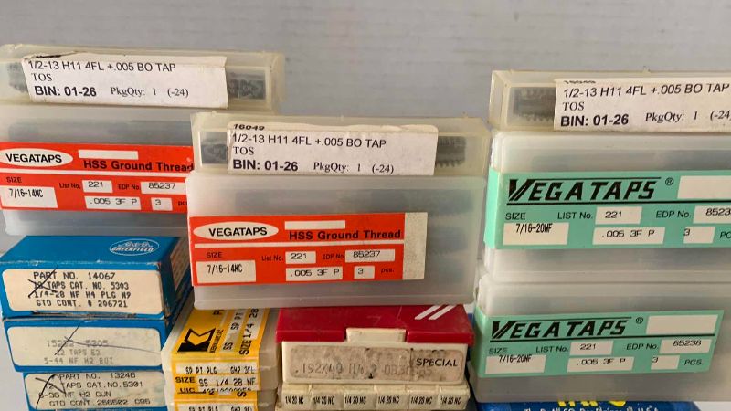 Photo 1 of ASSORTED SIZES AND TYPES OF TAPS