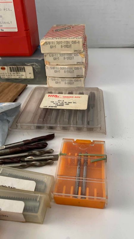 Photo 1 of ASSORTED SIZE AND TYPES OF TAPS