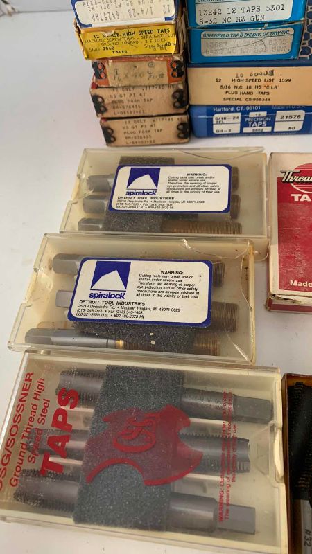 Photo 1 of ASSORTED SIZE AND TYPES OF TAPS