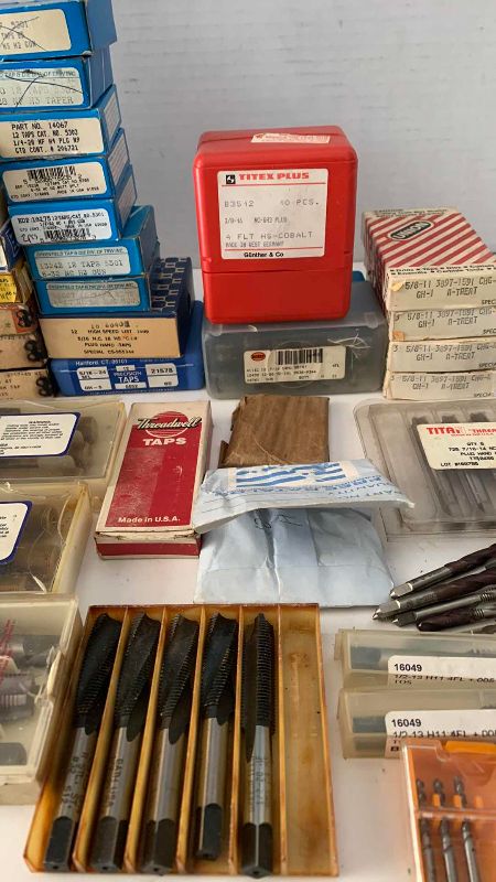 Photo 1 of ASSORTED SIZE AND TYPES OF TAPS