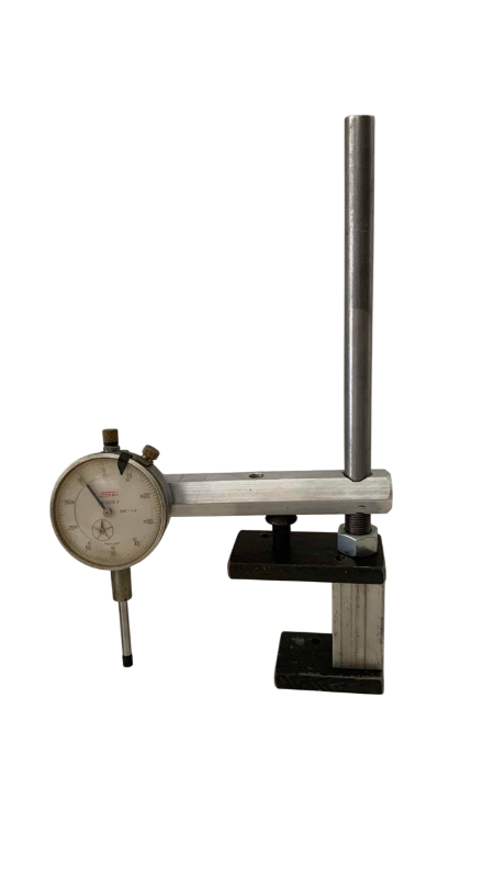 Photo 1 of DIAL INDICATOR GAUGE ON DROP DOWN STAND