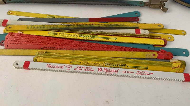 Photo 1 of HACKSAW WITH BLADES