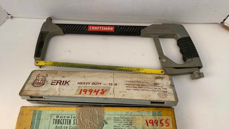 Photo 1 of CRAFTSMAN HACKSAW WITH BLADES