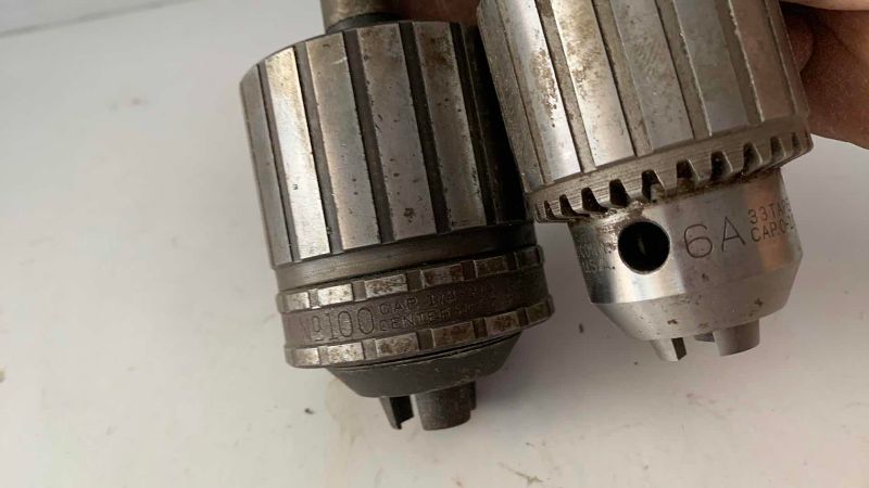 Photo 1 of 2-JACOBS DRILL CHUCKS NO.100 AND 6A