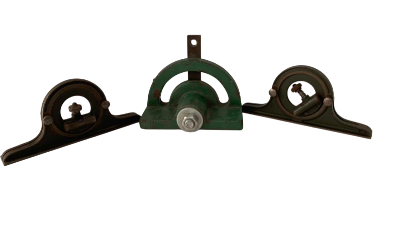 Photo 1 of 2 PROTRACTORS AND AN ANGLE