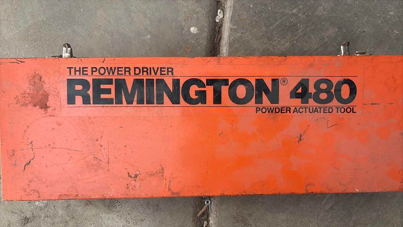 Photo 1 of 2 STUD DRIVERS REMINGTON 480 AND A GUNFIX XL0101 WITH STUDS AND CASE