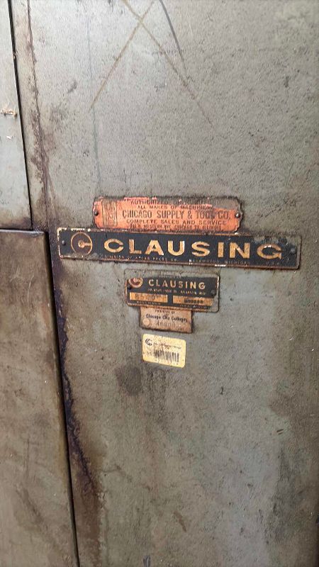 Photo 1 of CLAUSING MILLING/DRILL PRESS