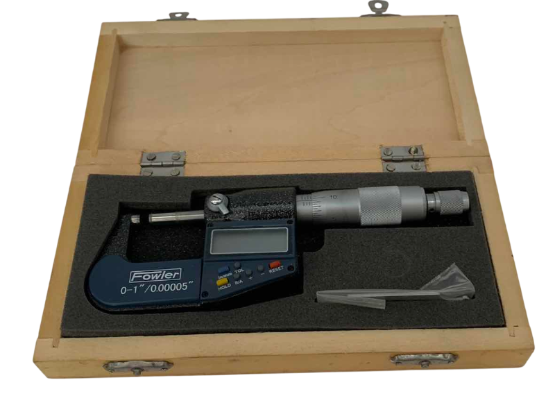 Photo 1 of FOWLER 0-1”/0.00005" MM DIGITAL MICROMETER