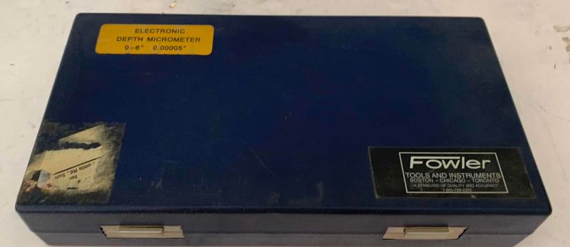 Photo 1 of FOWLER IP54 ELECTRONIC DEPTH MICROMETER INCOMPLETE