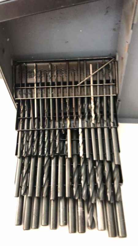 Photo 1 of 2 HUOT DRILL BIT CASES WITH BITS