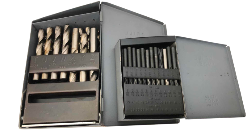 Photo 1 of 2 HUOT DRILL BIT CASES WITH BITS