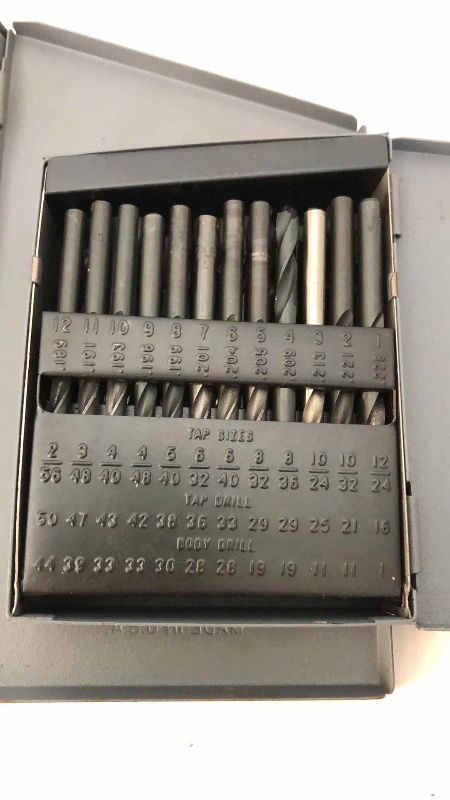 Photo 1 of 2 HUOT DRILL BIT CASES WITH BITS