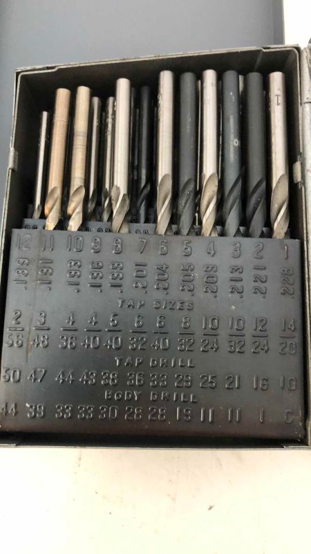 Photo 1 of 2 HUOT DRILL BIT CASES WITH BITS