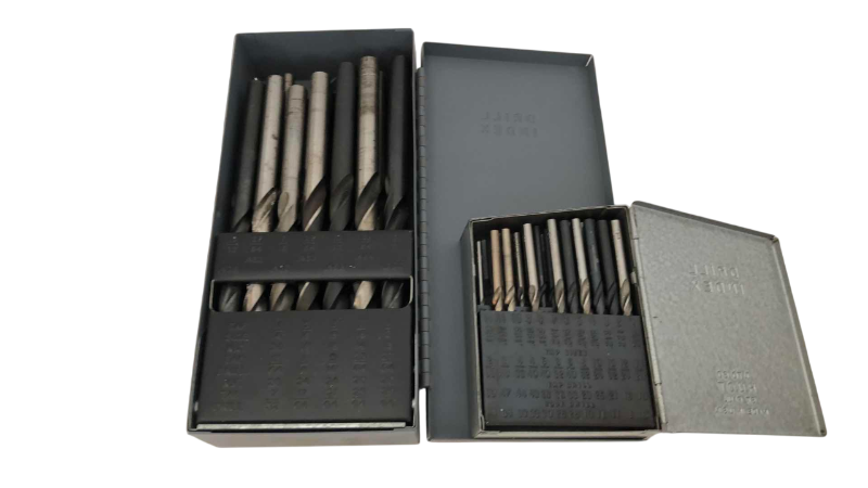 Photo 1 of 2 HUOT DRILL BIT CASES WITH BITS