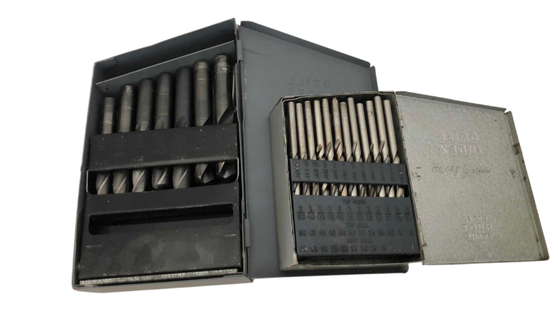 Photo 1 of 2 HUOT DRILL BIT CASES WITH BITS