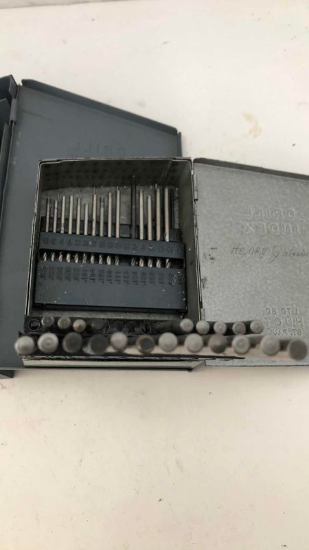 Photo 1 of 2 HUOT DRILL BIT CASES WITH BITS