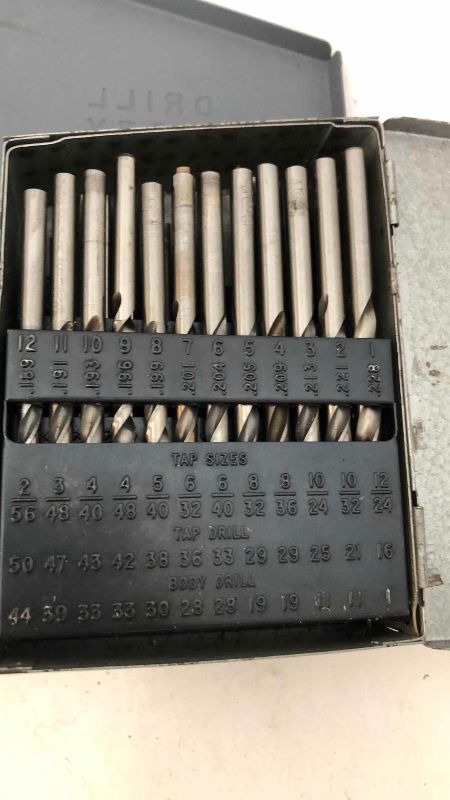 Photo 1 of 2 HUOT DRILL BIT CASES WITH BITS