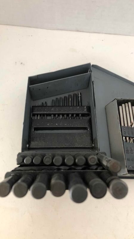 Photo 1 of 2 HUOT DRILL BIT CASES WITH BITS