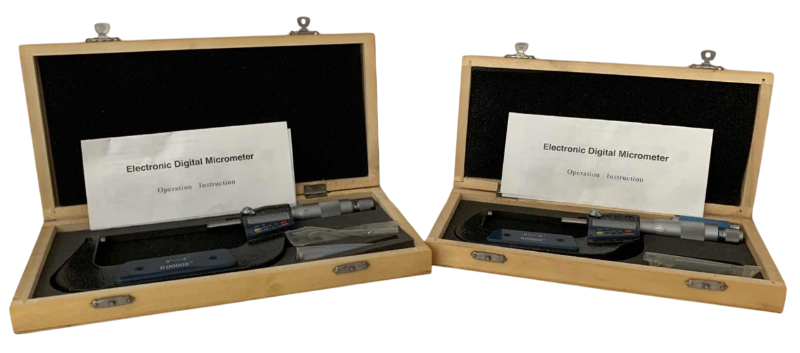 Photo 1 of 2 ELECTRONIC DIGITAL MICROMETERS