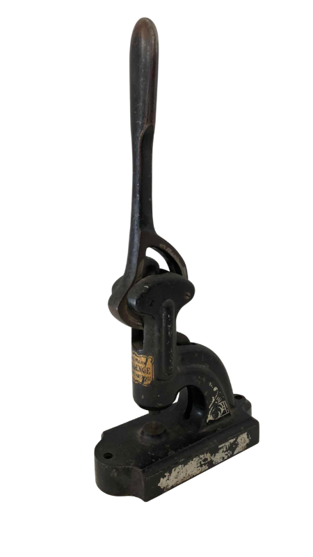 Photo 1 of ANTIQUE CHALLENGE EYELET PRESS NO. 1 CAST IRON TOOL
