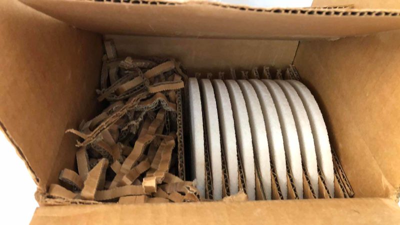 Photo 1 of 9 WARNING 46 GRIT 7” X 1/4” X 1 1/4” GRINDING WHEELS