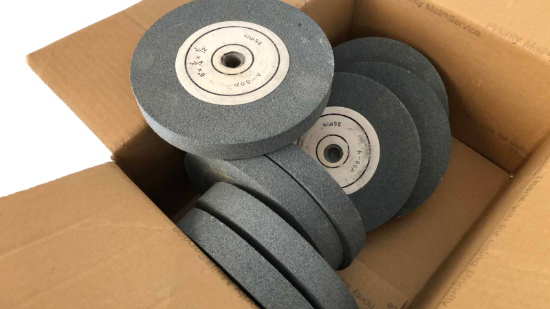 Photo 1 of 8-GRIND WHEELS 6” X 3/4” X 1/2”