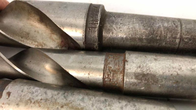 Photo 1 of 9 VERY LARGE DRILL BITS