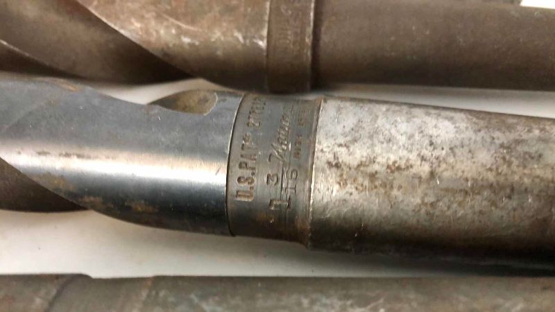 Photo 1 of 9 VERY LARGE DRILL BITS