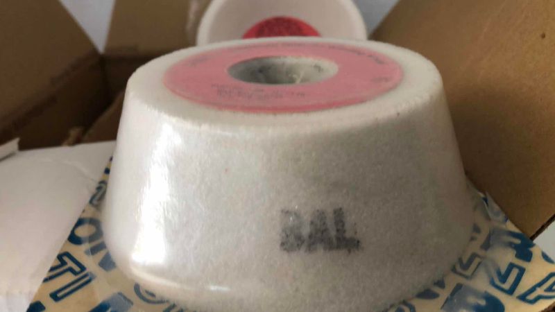 Photo 1 of 9 CONE GRINDING WHEELS 5” X 1 1/4” COARSE