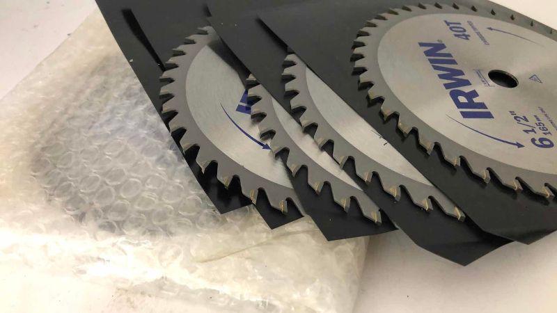 Photo 1 of 7 IRWIN 6 1/2” CARBIDE TIPPED SAW BLADES