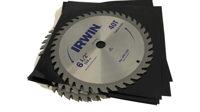 Photo 1 of 7 IRWIN 6 1/2” CARBIDE TIPPED SAW BLADES